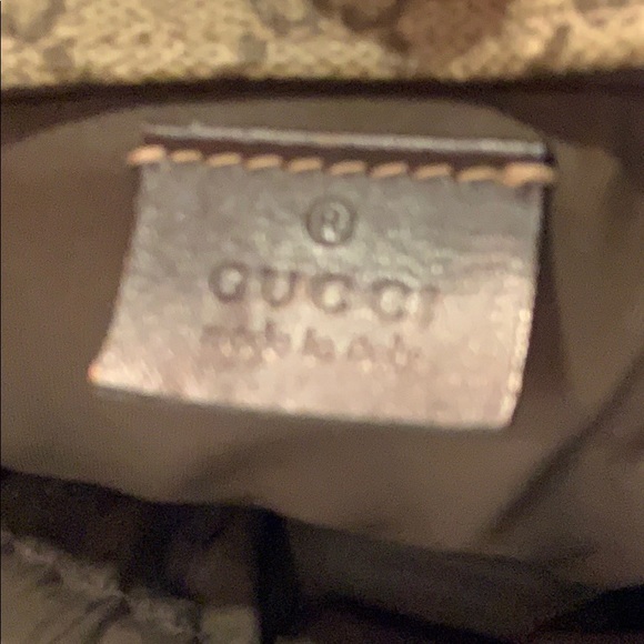 Gucci diaper bag